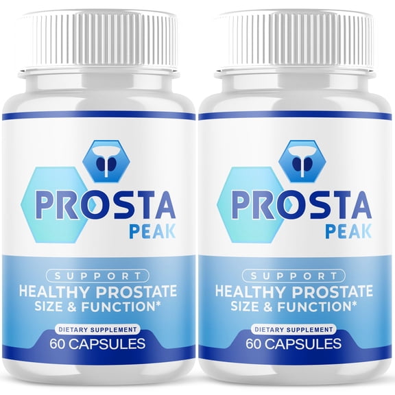 Prosta Peak Advanced Formula Pills Max Strength Wellness Support Supplement ProstaPeak 120 Capsules