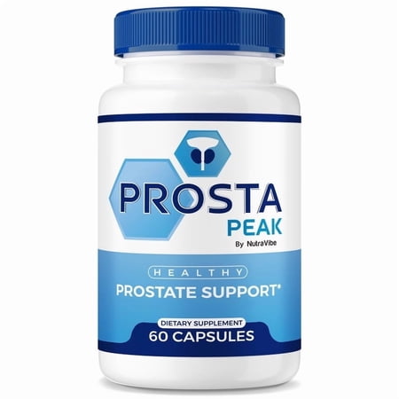 Prosta Peak Capsules - Official ProstaPeak Pills For Prostate Heath, All Natural Formula To Support Control, Energy & Overall Well-Being, ProstatePeak Review (60 Capsules)