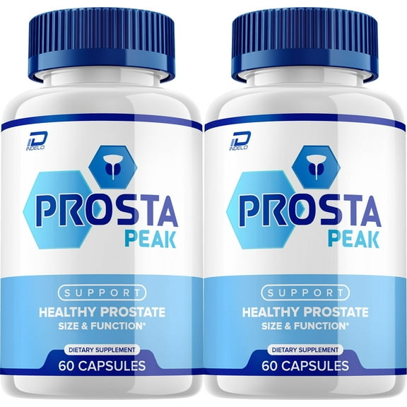 Prosta Peak Supplement  ProstaPeak Pills Advanced Formula Health Supplement, 2 Pack, 120 Capsules