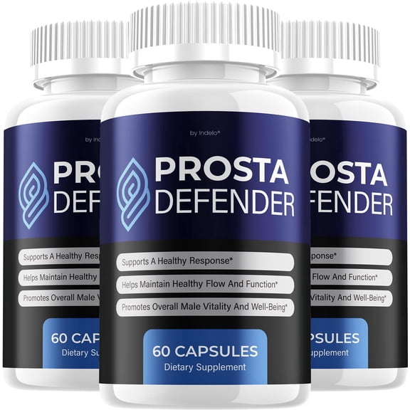 ProstaDefender Supplement for Men Prosta Defender Advanced Formula Supplements for Male Health Supplement, Reviews, 3 Pack, 180 Capsules