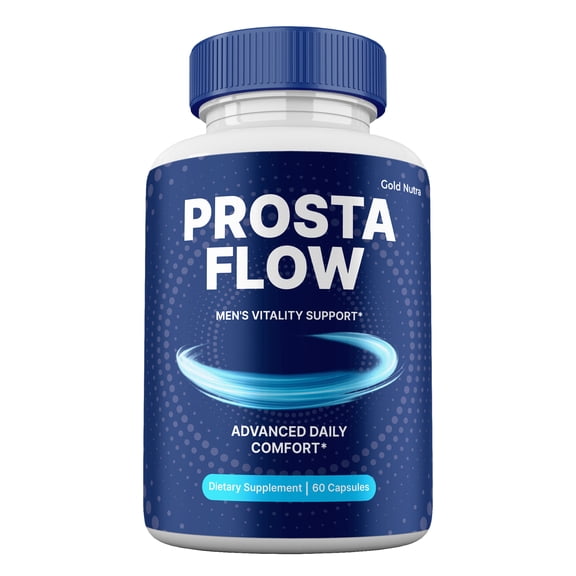 ProstaFlow Supplemement Capsules, High Potency Pills, All Natural Formula for Men Prosta Flow Capsules, 1 Month Supply (1 Pack)