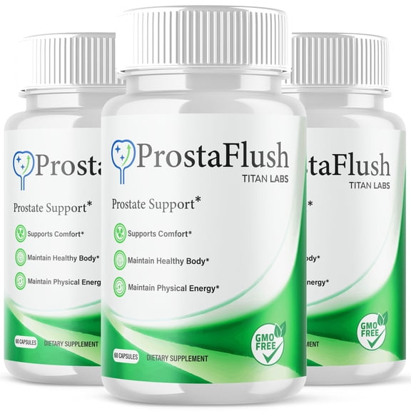 ProstaFlush Advanced Formula Supplement Pills Natural Vitamin for Health and Wellness Prosta Flush 180 Capsules