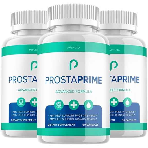 Prostate Supplement for Men – Prosta Prime Pills Advanced Formula, Bladder Control Supplements, 3 Pack, 180 Capsules
