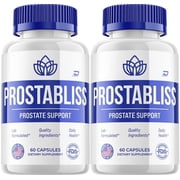 Prostabliss Supplement for Men   Prosta Bliss Pills Advanced Formula, 2 Pack, 120 Capsules