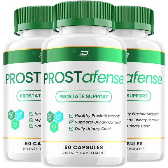 Prostafense Supplement for Men  Prosta Fense Pills Advanced Formula Supplements for Men Health Supplement, Reviews, 3 Pack, 180 Capsules