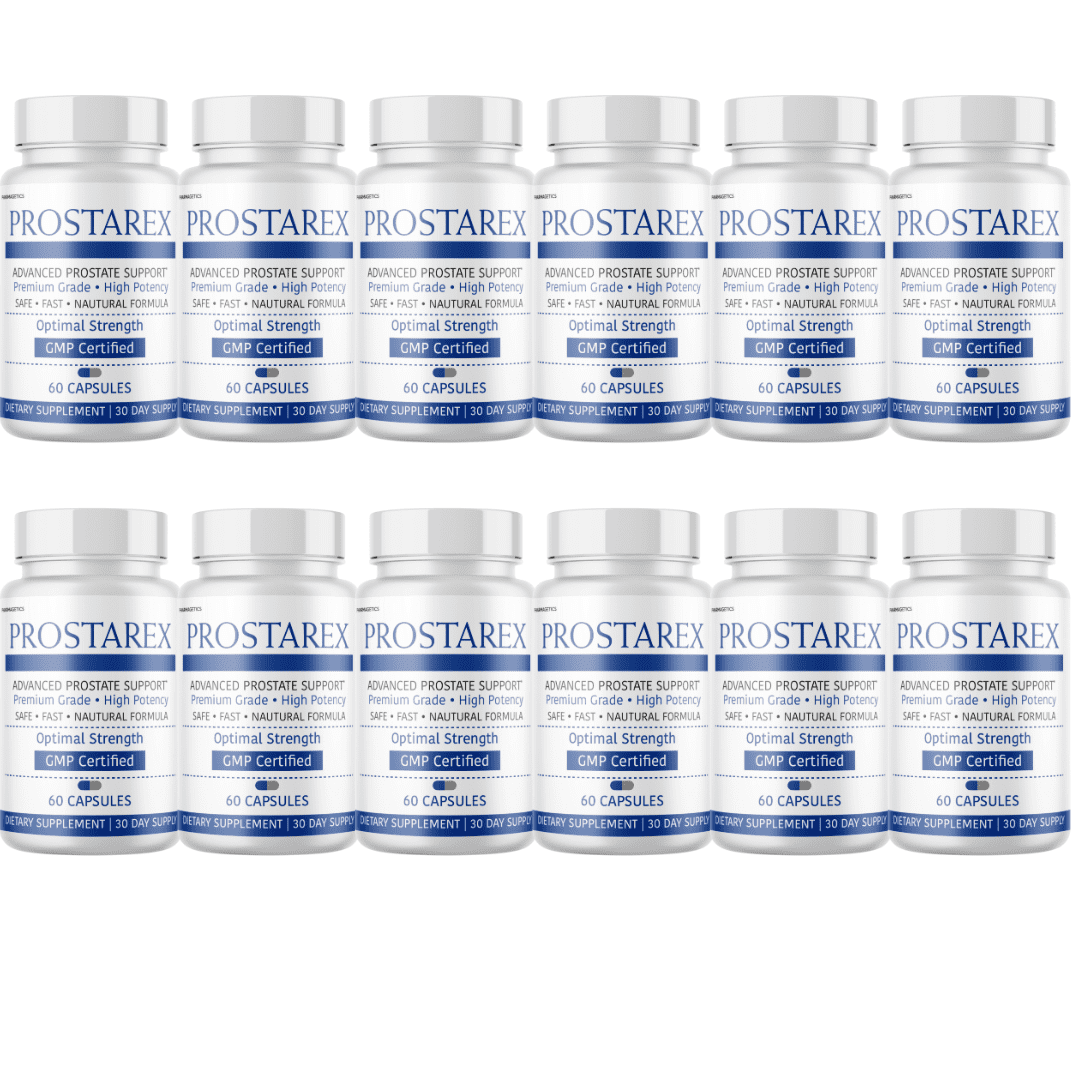Prostarex Advance Prostate Support Dietary Supplement - 12 Bottles ...