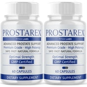 Prostarex Advanced Formula Supplement Pills Natural Vitamin for Health and Wellness Prosta Rex 120 Capsules