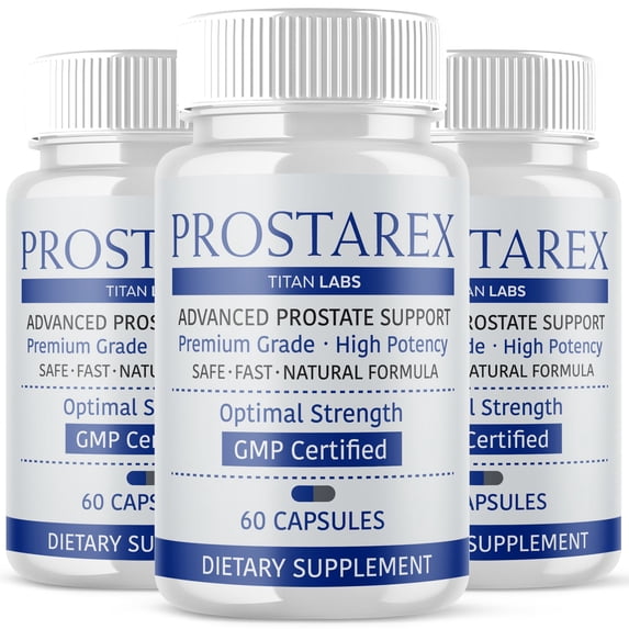 Prostarex Advanced Formula Supplement Pills Natural Vitamin for Health and Wellness Prosta Rex 180 Capsules