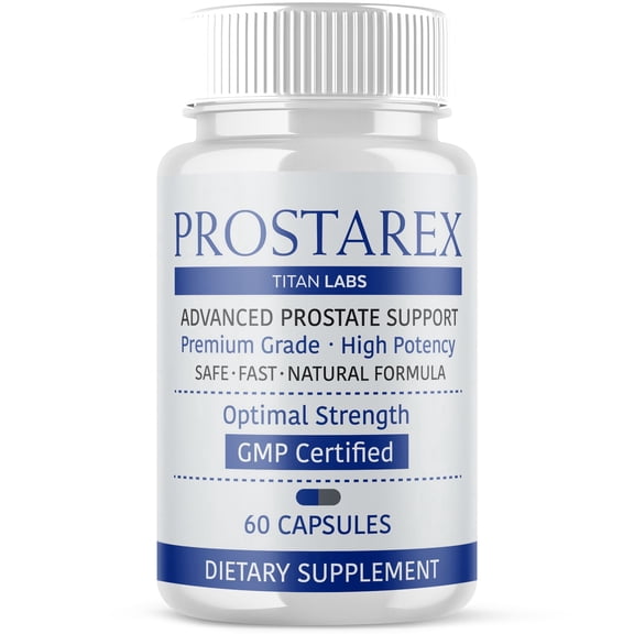 Prostarex Advanced Formula Supplement Pills Natural Vitamin for Health and Wellness Prosta Rex 60 Capsules