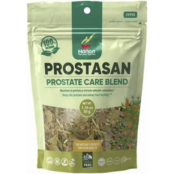 Prostasan 1.76oz (50g) Loose Leaf Herbal Tea - Cat's Claw (UNA de Gato), Annato (Achiote), Matico, Horsetail (Cola de Caballo), Huamanpinta