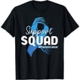 thumbnail image 1 of Prostate Cancer Awareness Support Squad Light Blue Ribbon T-Shirt, 1 of 2