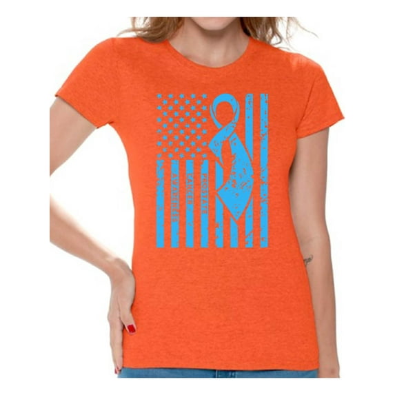 Prostate Cancer Awareness T-shirt Top Cancer t shirt cancer awareness t shirt faith love hope fight believe support survive survivor gifts tackle I wear for my dad grandpa special for women for men