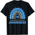 thumbnail image 1 of Prostate Cancer Rainbow Leopard Prostate Cancer Awareness T-Shirt, 1 of 3