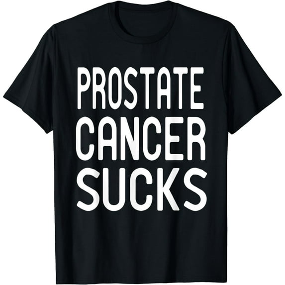Prostate Cancer Sucks Funny Bold Survivor Health Gland Gift T-Shirt