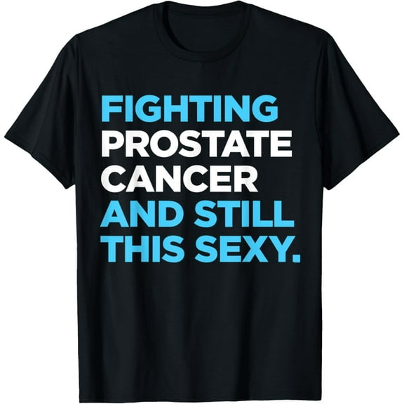 Prostate Cancer Survivor Sexy Warrior DA1 T-Shirt100% cotton short-sleeved shirt for both men and women