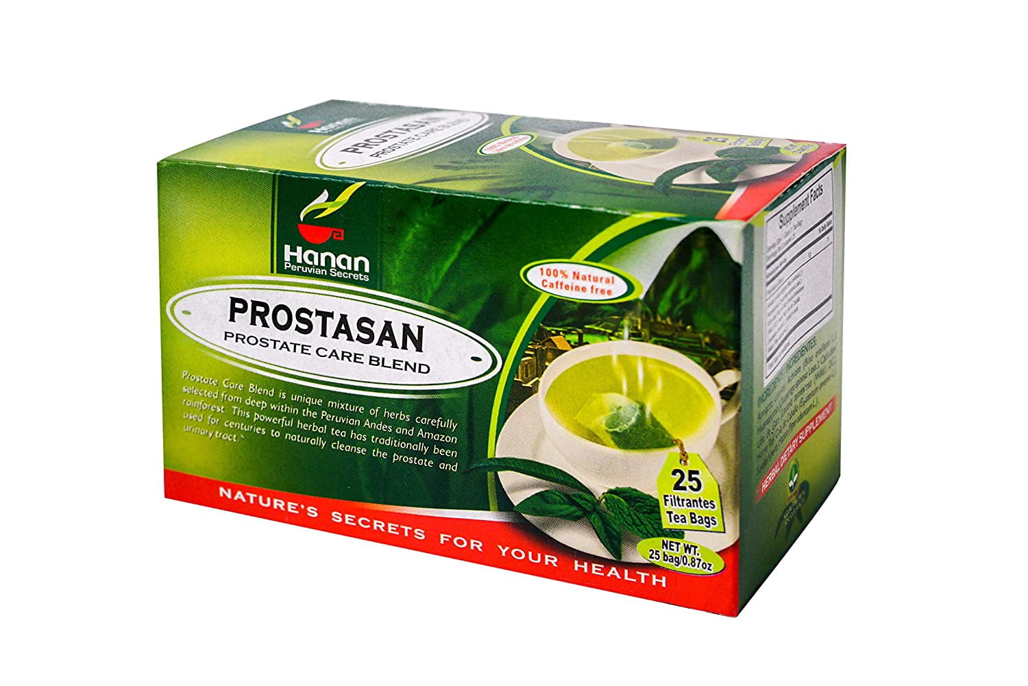 Prostate Care Blend Natural Herbal Tea (25 Tea Bags ) Prostasan