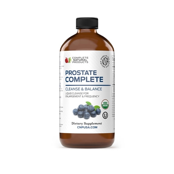 Prostate Support Complete - Natural Organic Liquid Health Supplements & Formula for All Genders