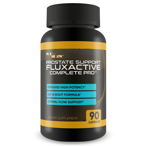 Prostate Support Fluxactive Complete Pro - Premium Prostate Formula with Panax Ginseng Promote T Prostate Health for Mens Health & Wellness - Aid Blood Flow Stamina - Prostate Supplements for Men