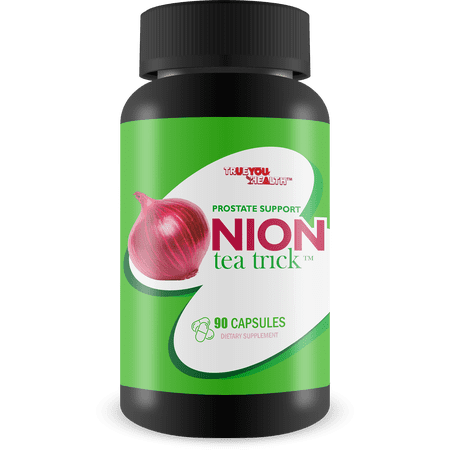 Prostate Support Onion Tea Trick - Our Best Prostatitis Supplement for Reducing Enlargement - Natural Swelling Support Formula with Turmeric & Vitamin D, C - Male Alpha Flow Super Prostate Genix Pill