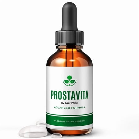 Prostavita Drops - Official Prostavita Liquid For Prostate Heath, All Natural Formula To Support Control, Energy & Overall Well-Being, Review (30 Servings)