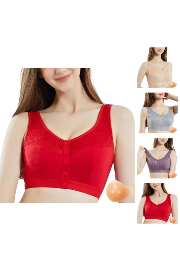 Prosthesis Bra For Post Care Breathable Silicone Liner With Comfort Design For Everyday Use And Cancer Recovery Wirefree Bras For Women