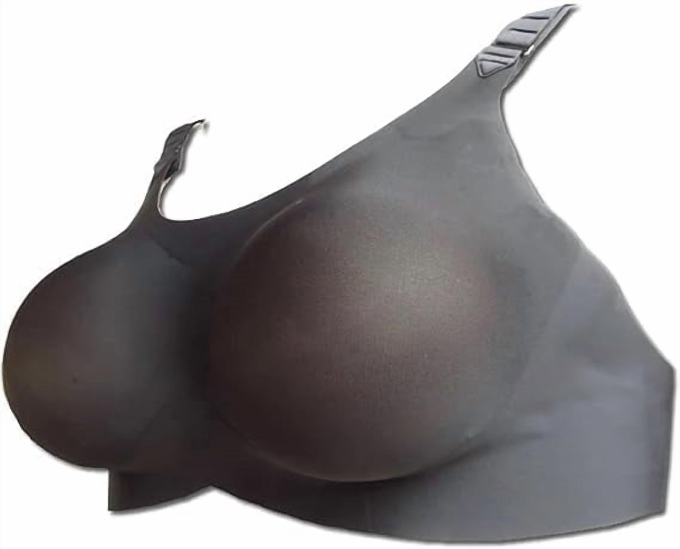 Prosthetic Breast Forms with Pocket Bra - 2-in-1 Silicone Inserts for ...