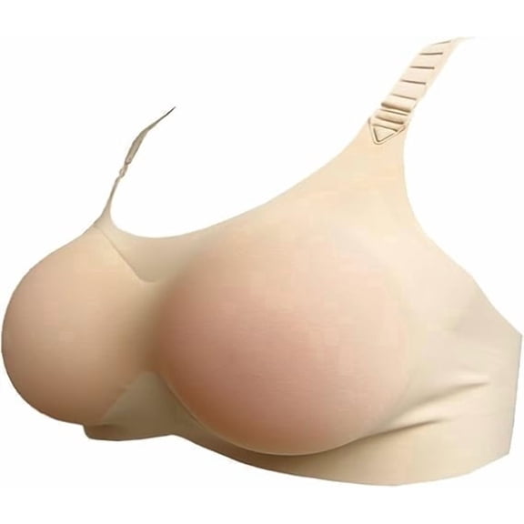 Pocket Bra With Prosthetic Breast Forms - 2-in-1 for Mastectomy Recovery & Confidence