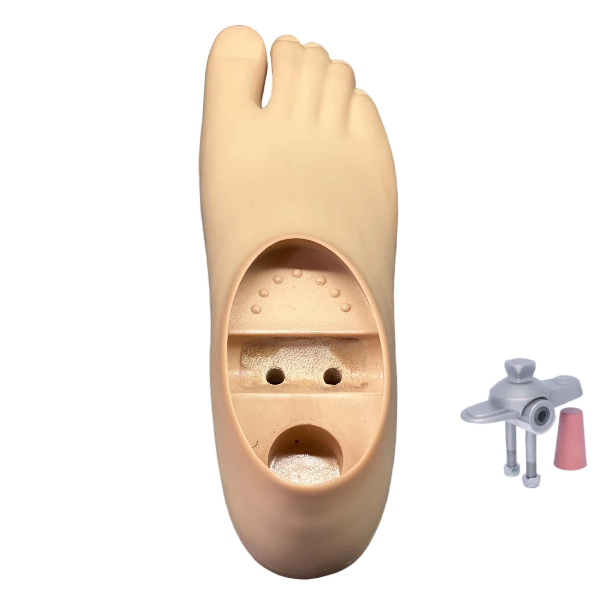 Prosthetic Foot with Split Toe – Beige, Sizes 20–30 cm, Double Hole ...