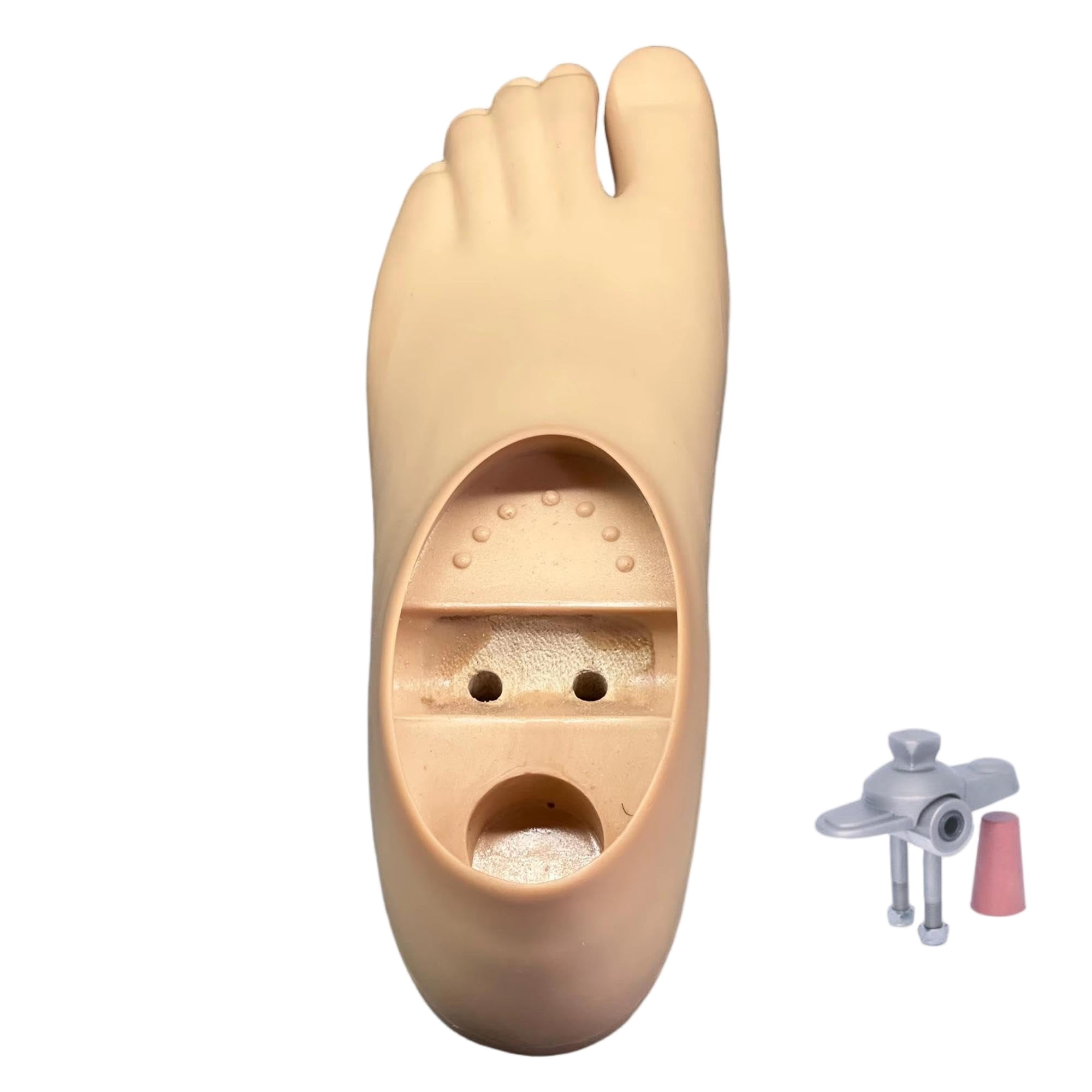Prosthetic Foot with Split Toe – Beige, Sizes 20–30 cm, Double Hole ...