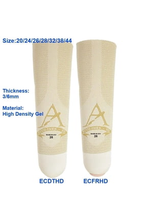 Prosthetic Leg Liner Eco ECDTHD/ECFRHD - HD Gel Liner for Active Users