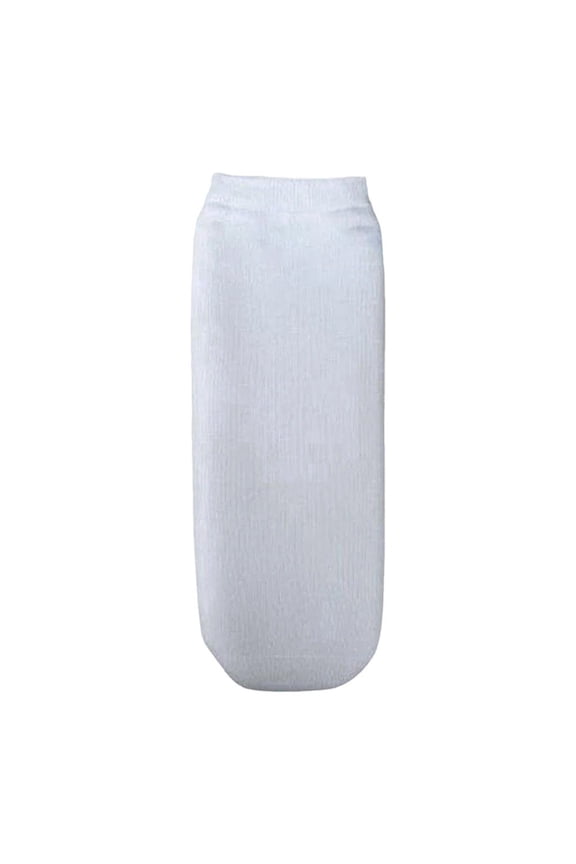 Prosthetic Limb Sock Below Knee, Breathable Elastic Cotton Stump Sock for Amputee, Thickened Calf Compression Sleeve Leg Brace Cover for Practice Home Use