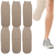 HURRISE 5-Pack Stump Socks For Amputees - Cotton Compression Limb Shrinker Socks, Breathable