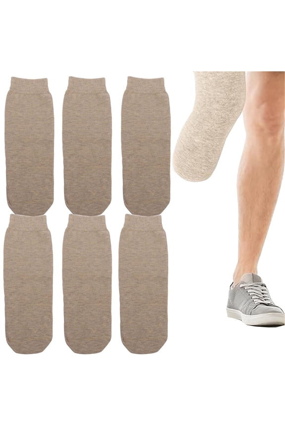 Prosthetic Limb Socks,Bexikou 6Pcs Soft Thickened Cotton Amputee Socks,Breathable Elastic Stump Socks Set,Protect Prosthetic