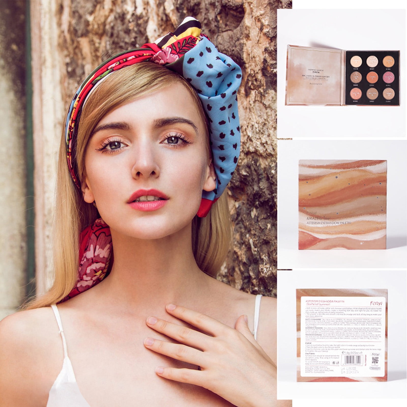 Prosthetic Makeup Pieces Long Dark Shadow Girl Eye Shadow Frowned