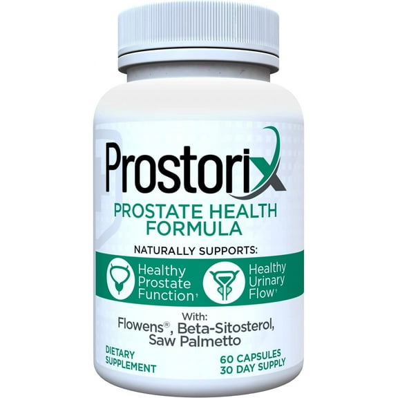 Prostorix – Prostate Supplement for Men - Natural Prostate Support Helps Reduce Frequent Urination & Promote Overall Prostate Health – Saw Palmetto, Beta-Sitosterol, Flowens Cranberry Powder & More