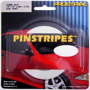 Prostripe 1/8in x 40ft Solid Stripes - White R20808