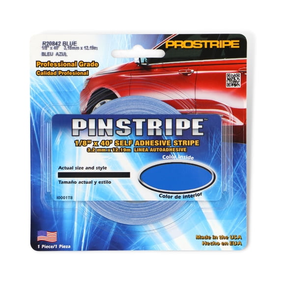 Prostripe PRS-R20842 1/8" X 40' Solid Stripes Vivid Blue