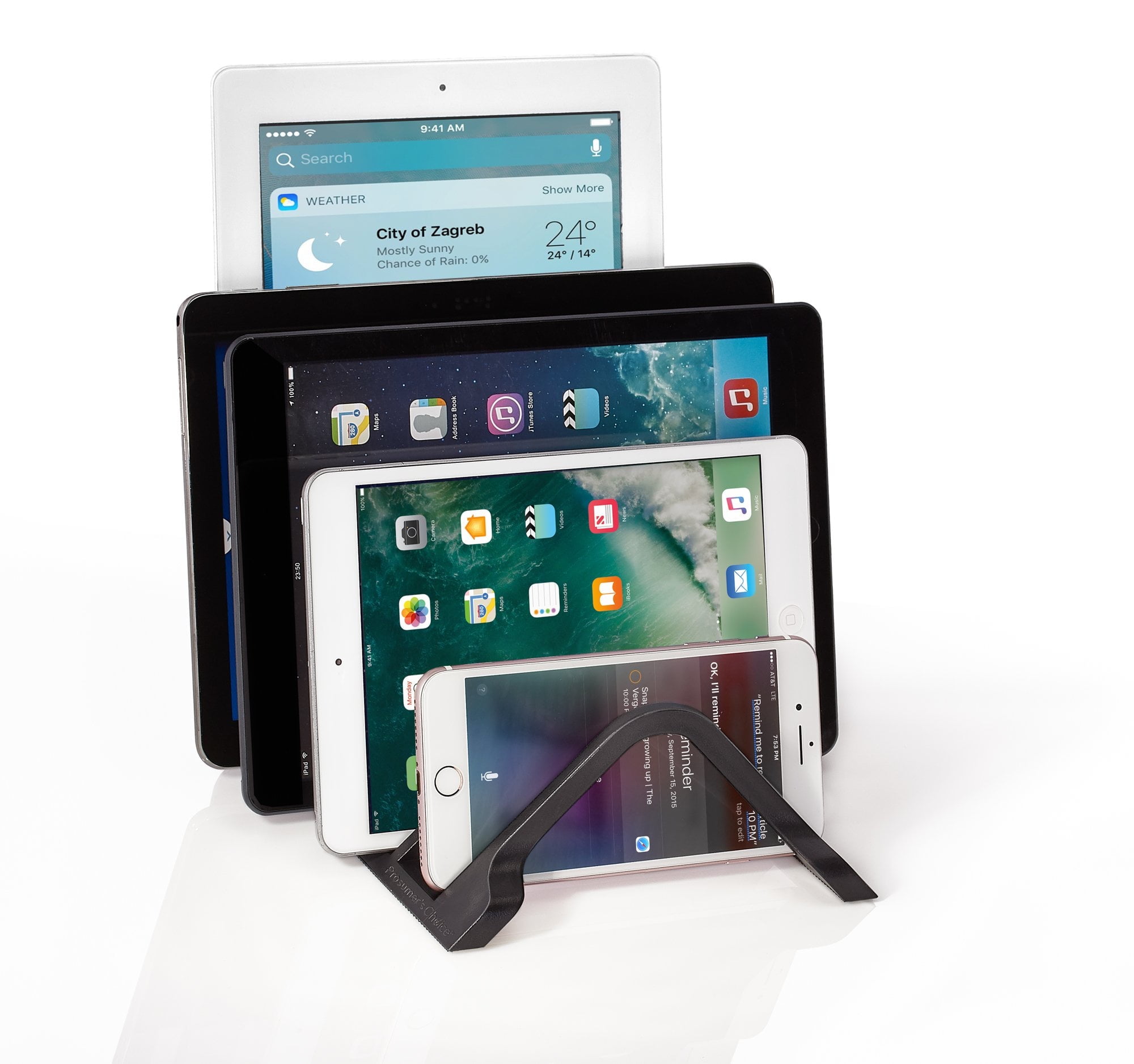 Prosumer's Choice Universal 5-Device Charging Organizer Rack/Desktop ...