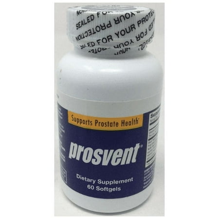 Prosvent Advanced Men's Prostate Support Natural Supplement with Saw Palmetto, Vitamin D, and Zinc to Ease Urinary Frequency & Urgency (60 Count)