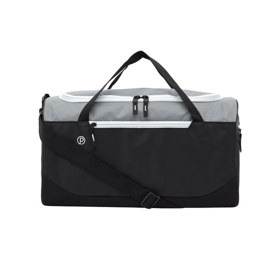 Protege 18 inch Sports Duffel Bag for Travel, Black