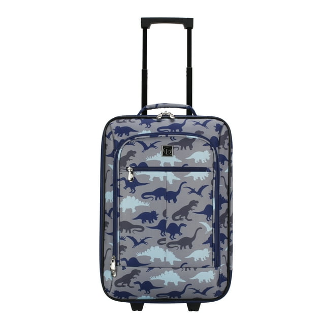 Protégé 18 inch Softside Travel Carryon Luggage, Dinosaur, Child