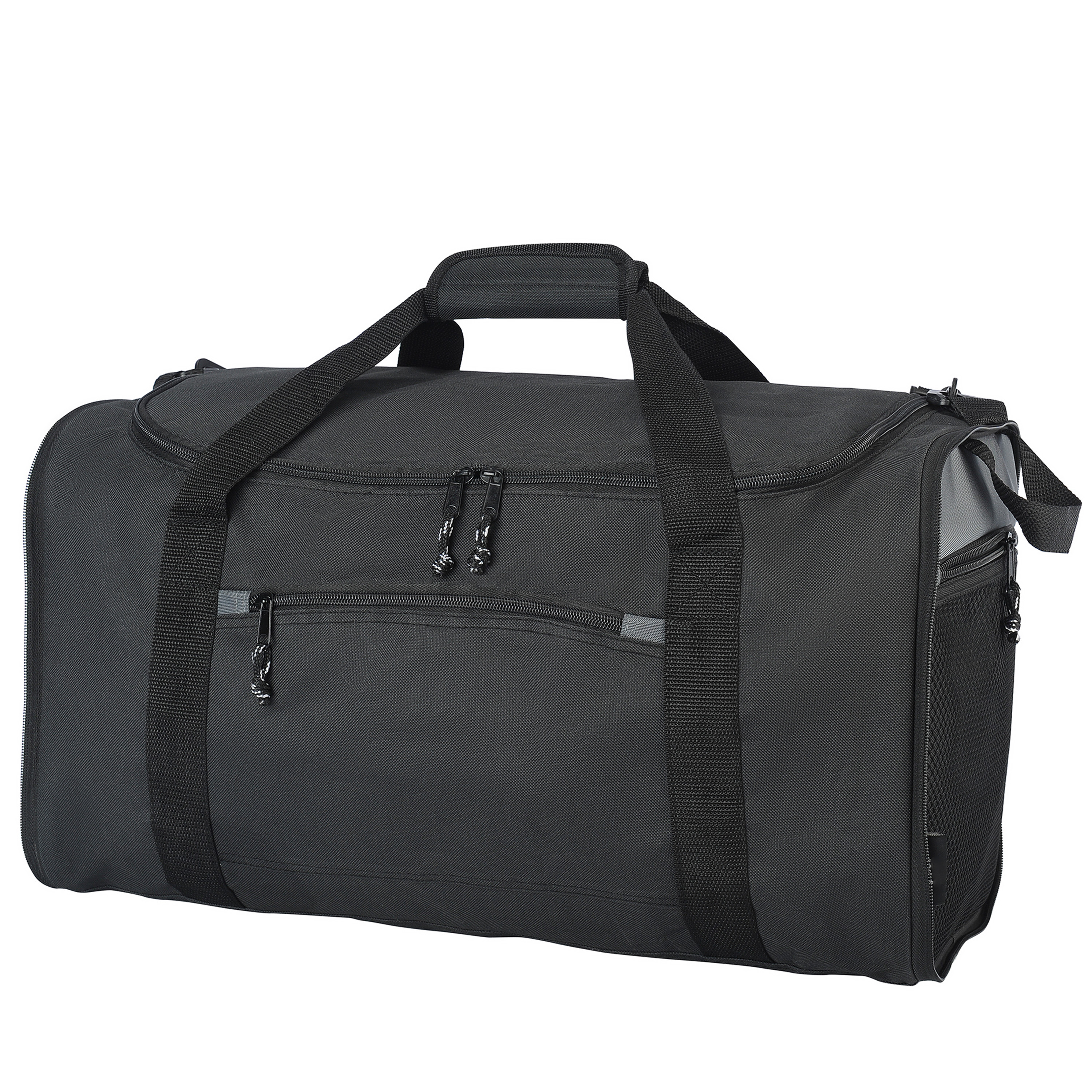 Protégé 20" Collapsible Sport and Travel Duffel Bag, Black - image 1 of 11