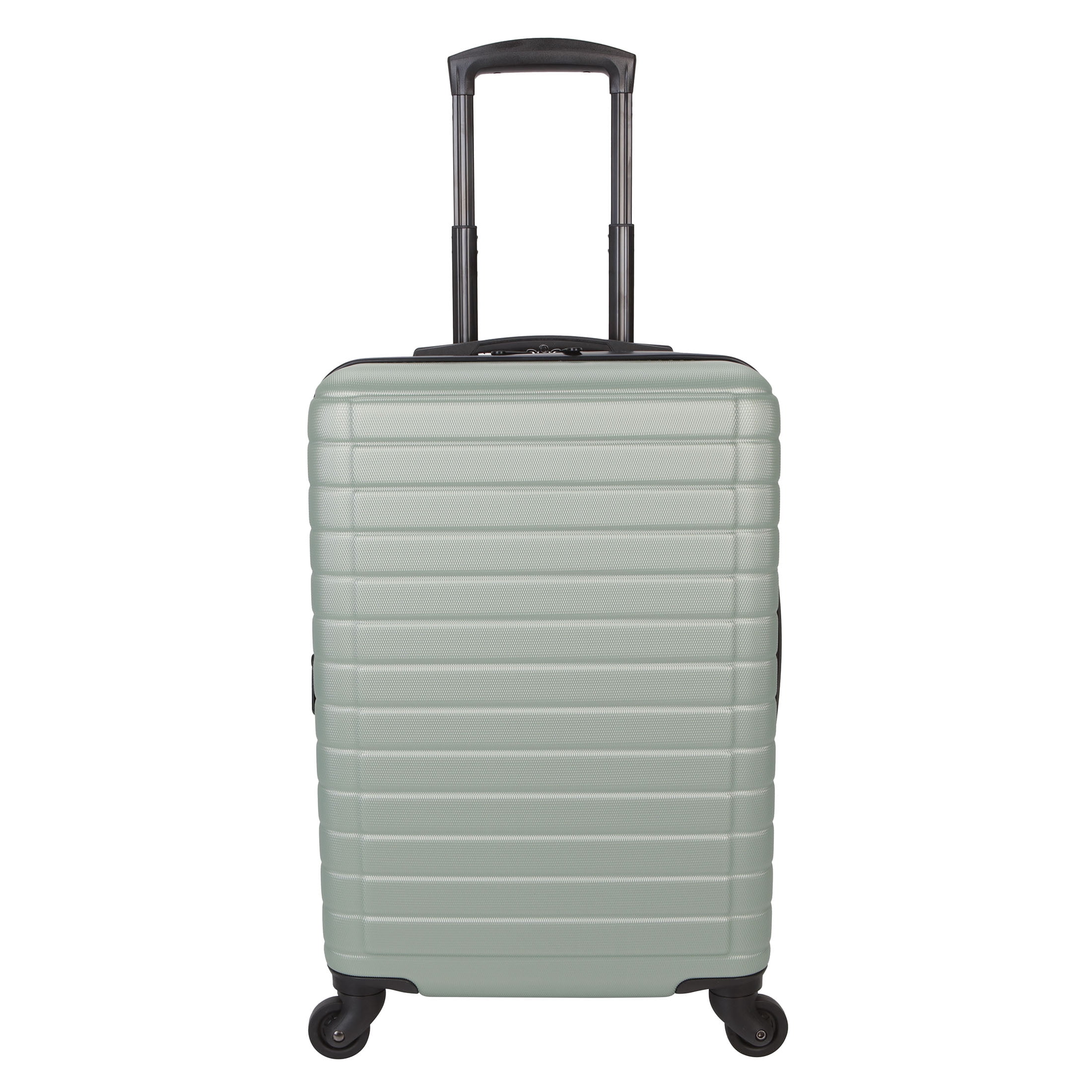 Protégé Vacationer 20-inch Carry-on Expandable Hardside Luggage With 360-Spinner Wheels and Divider Pockets, Pastel Green