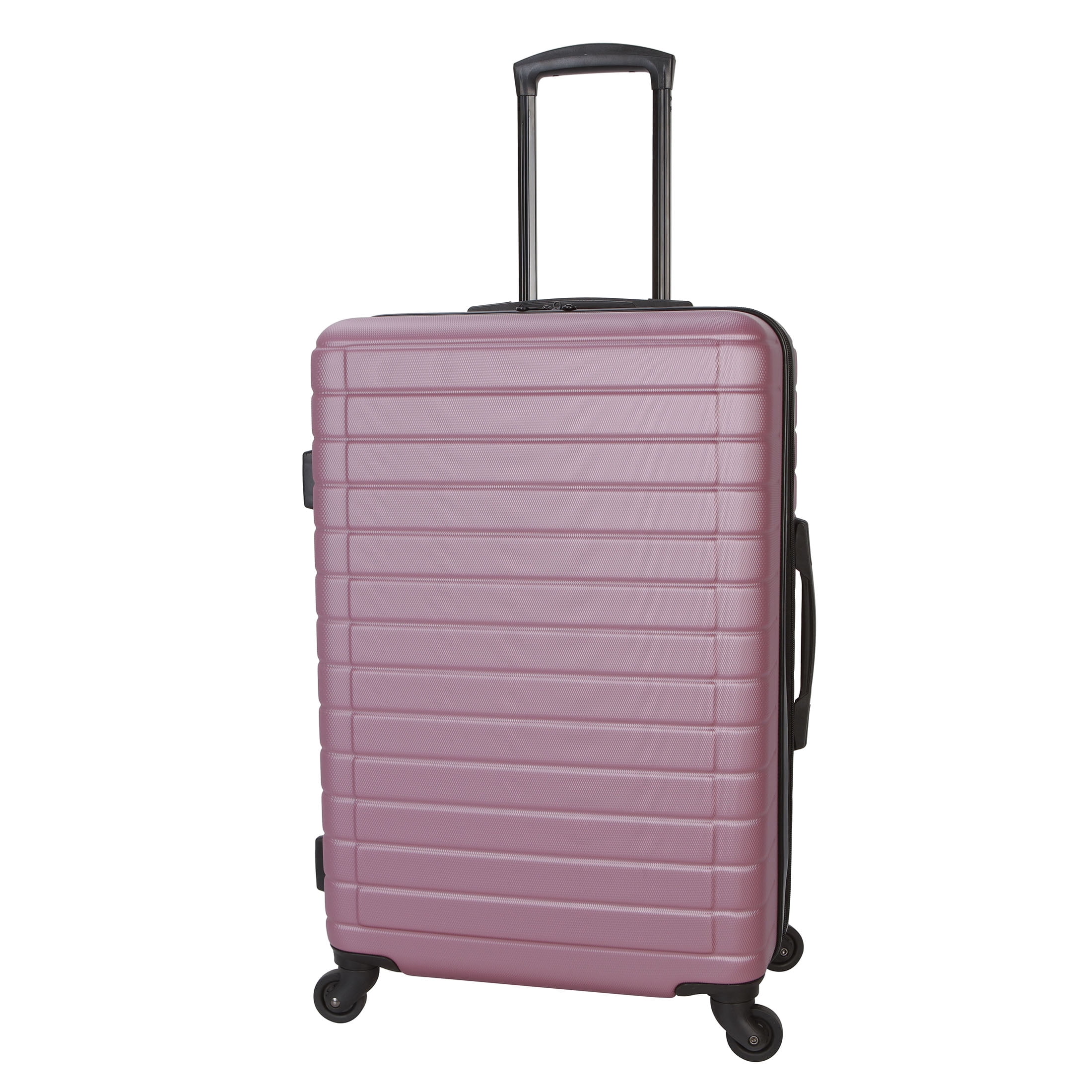 Protégé Vacationer 20-inch Carry-on Expandable Hardside Luggage With 360-Spinner Wheels and Divider Pockets, Violet Pink