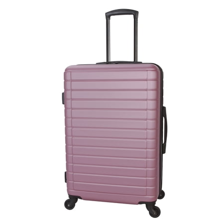 Protégé Vacationer 20-inch Carry-on Expandable Hardside Luggage With 360-Spinner Wheels and Divider Pockets, Violet Pink