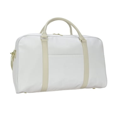 Protégé 21-inch Travel Weekender Duffel, Cream Polyester