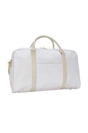 Protégé 21 in Travel Weekender Duffel Bag, Cream, 100% Polyester