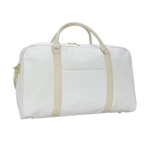 Protégé 21 inch Travel Weekender Duffel, Cream Polyester