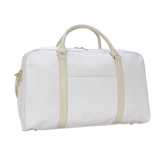 Protégé 21 in Travel Weekender Duffel Bag, Cream, 100% Polyester