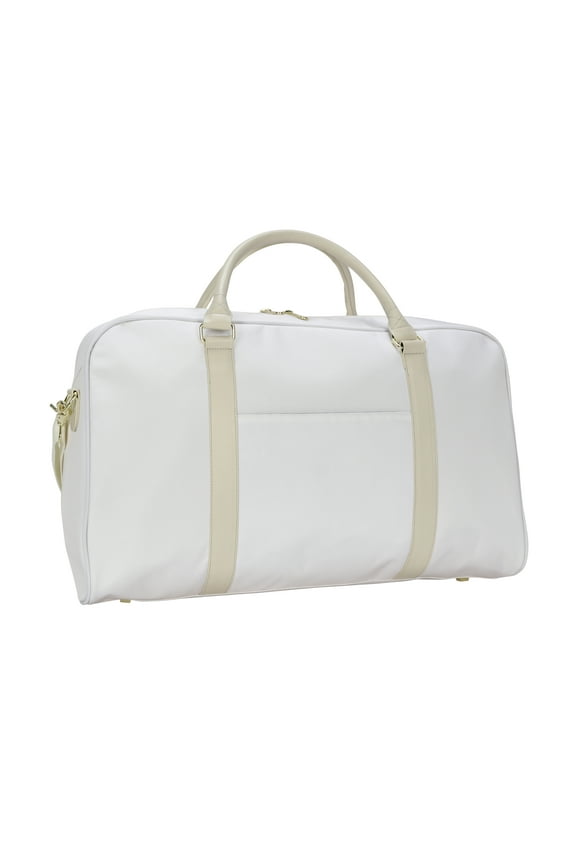 Protégé 21 inch Travel Weekender Duffel, Cream Polyester